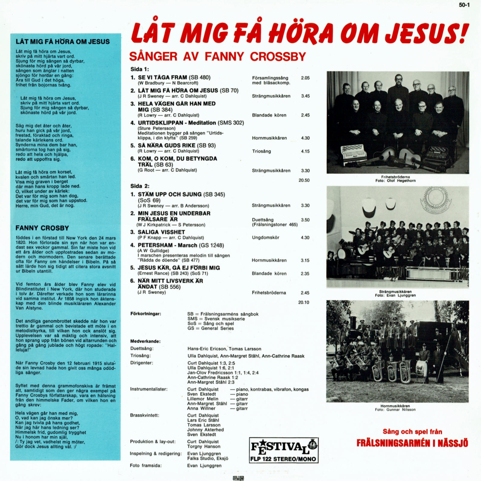 Låt Mig Få Höra Om Jesus